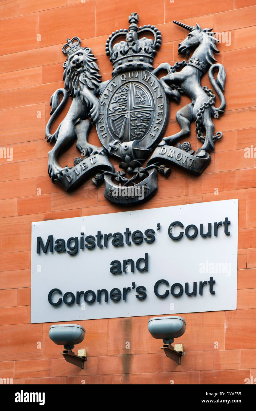 Magistrates' Court and Coroner's Court, Crown Square, Manchester