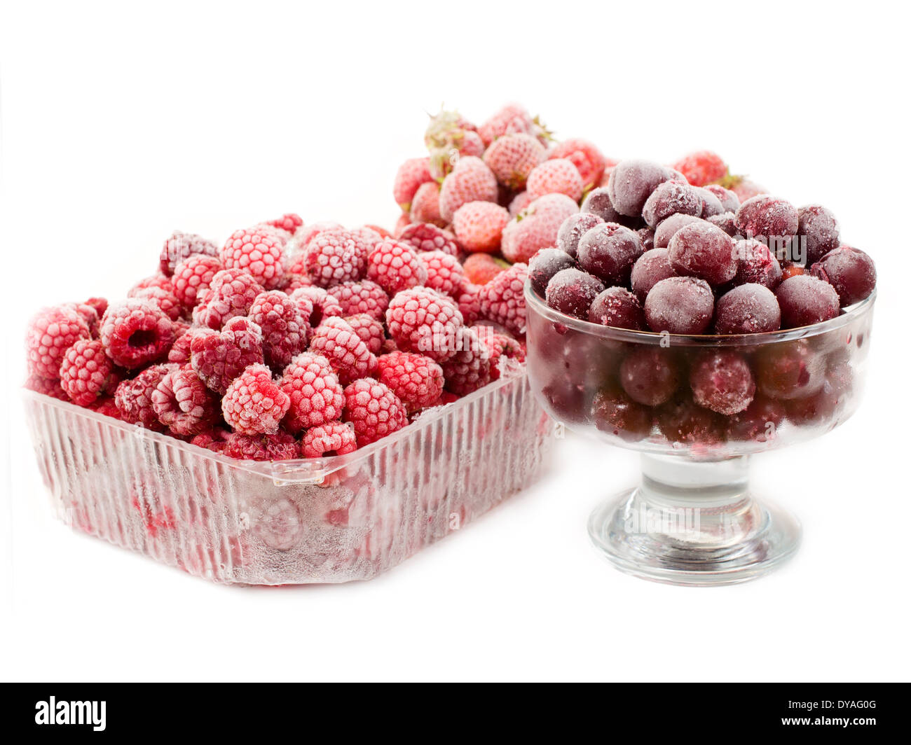 Cherry Vs Raspberry Size Frozen cherry hi-res stock photography and images - Alamy