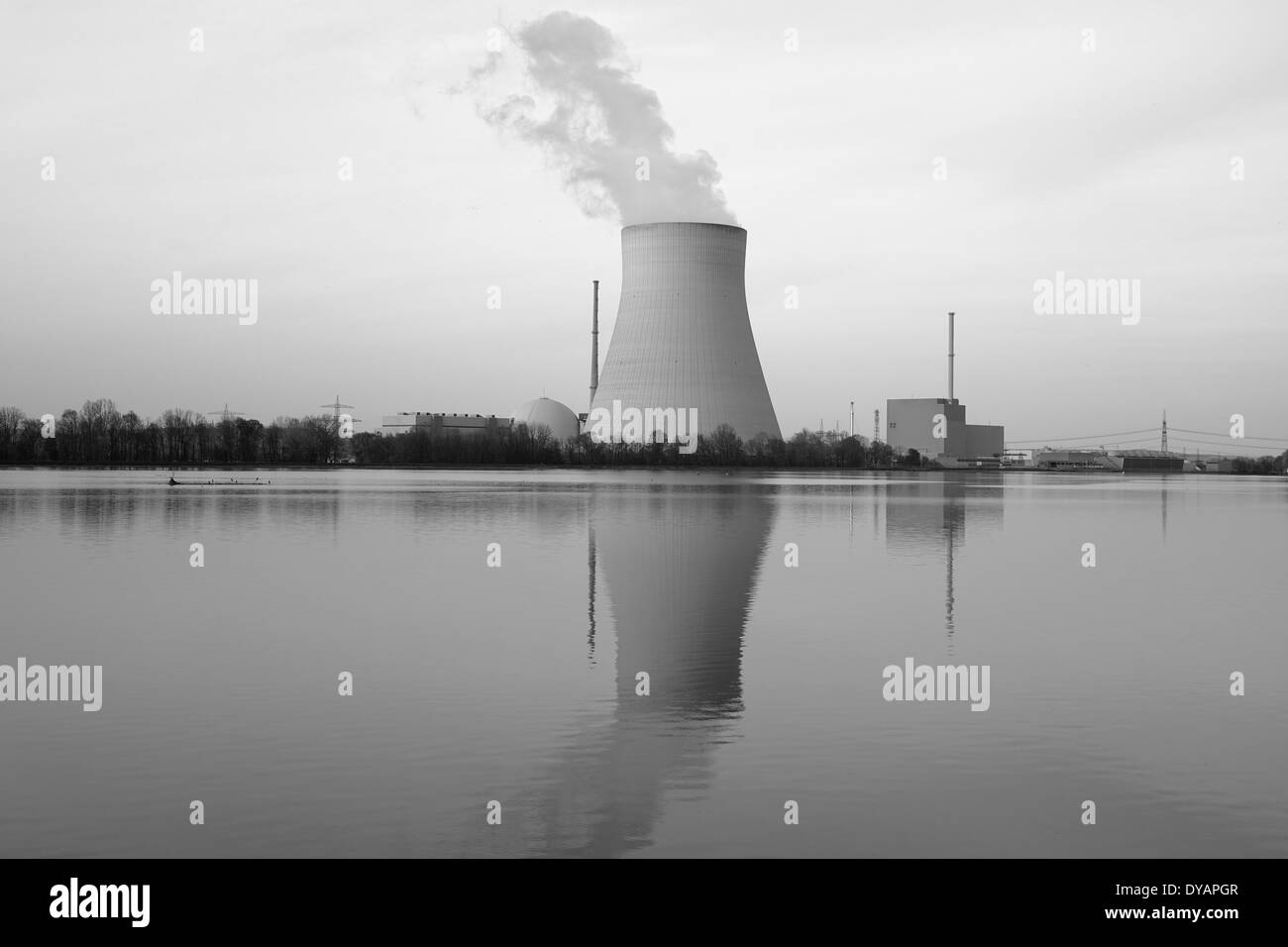 Power plants Black and White Stock Photos & Images - Alamy