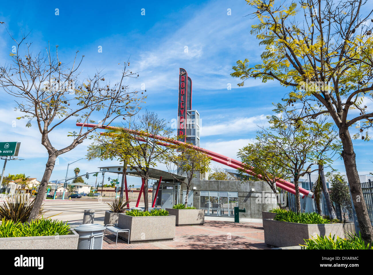 El Cajon Boulevard Transit Plaza Gateway (by Paul Hobson). San Diego