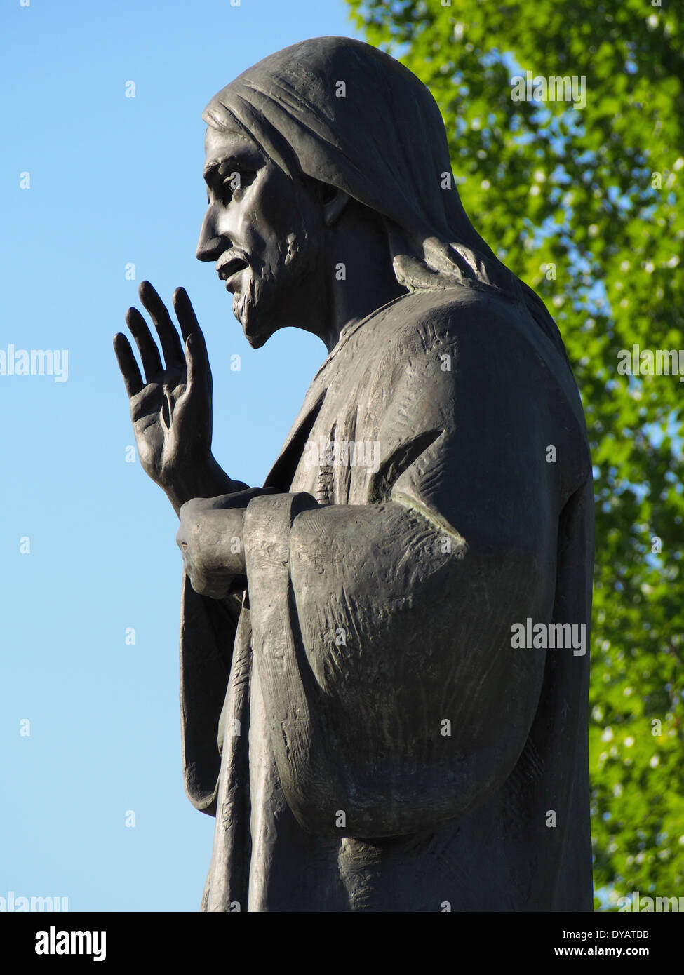 Divine Mercy statue Stock Photo Alamy