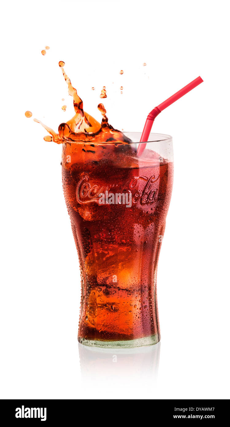 Glass of coke hi-res stock photography and images - Alamy
