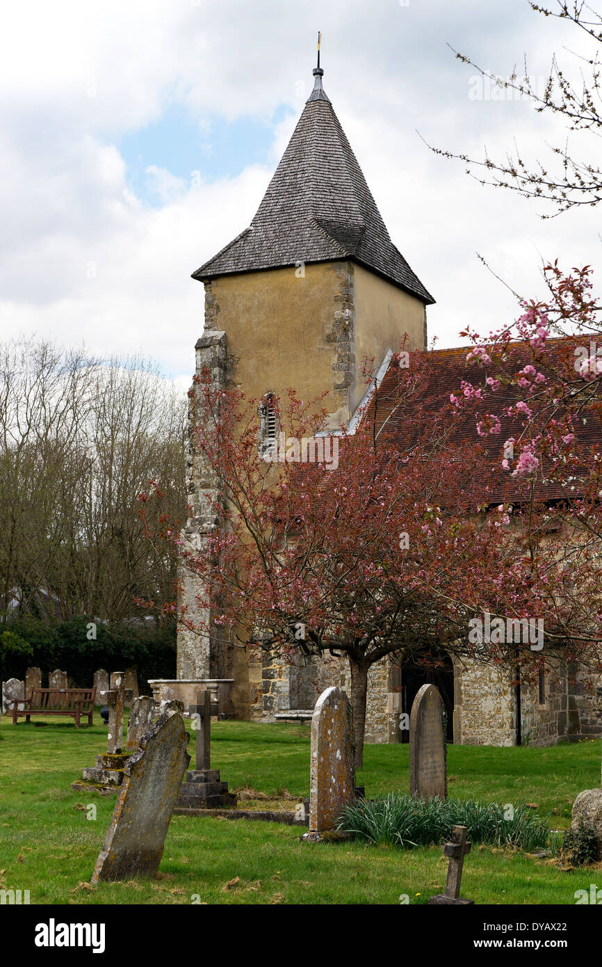 St. George's Church, Trotton, Hampshire, UK Stock Photo