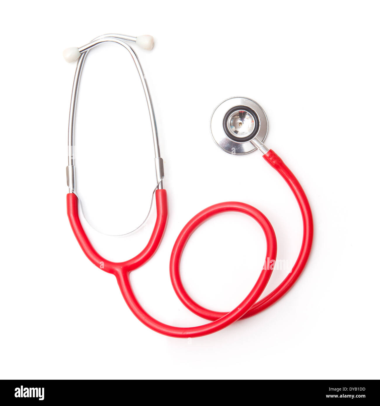Medical stethoscope isolated on a white studio background Stock Photo ...