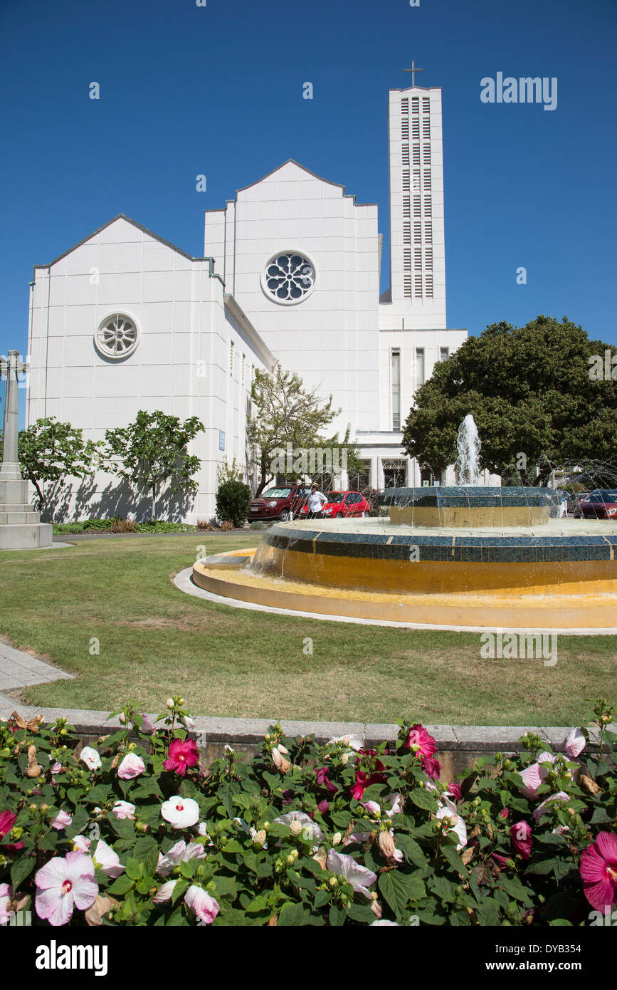 St Johns Anglican Cathedral in Napier Hawkes Bay New Zealand Stock Photo