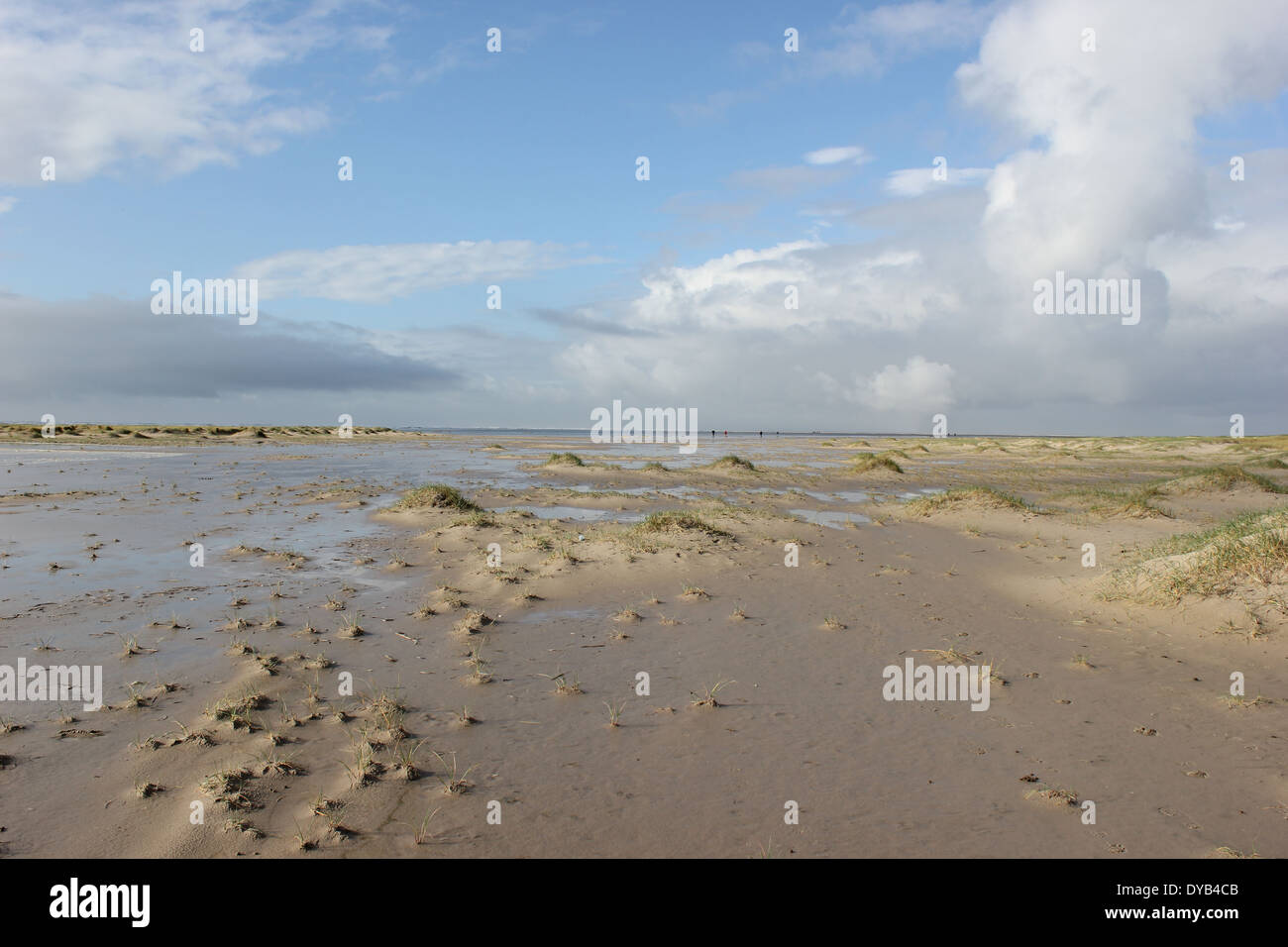 The perfect beach of the north sea on the danish island Fano, /Fanö / Fanø,  Denmark, Scandinavia, Europe Stock Photo - Alamy