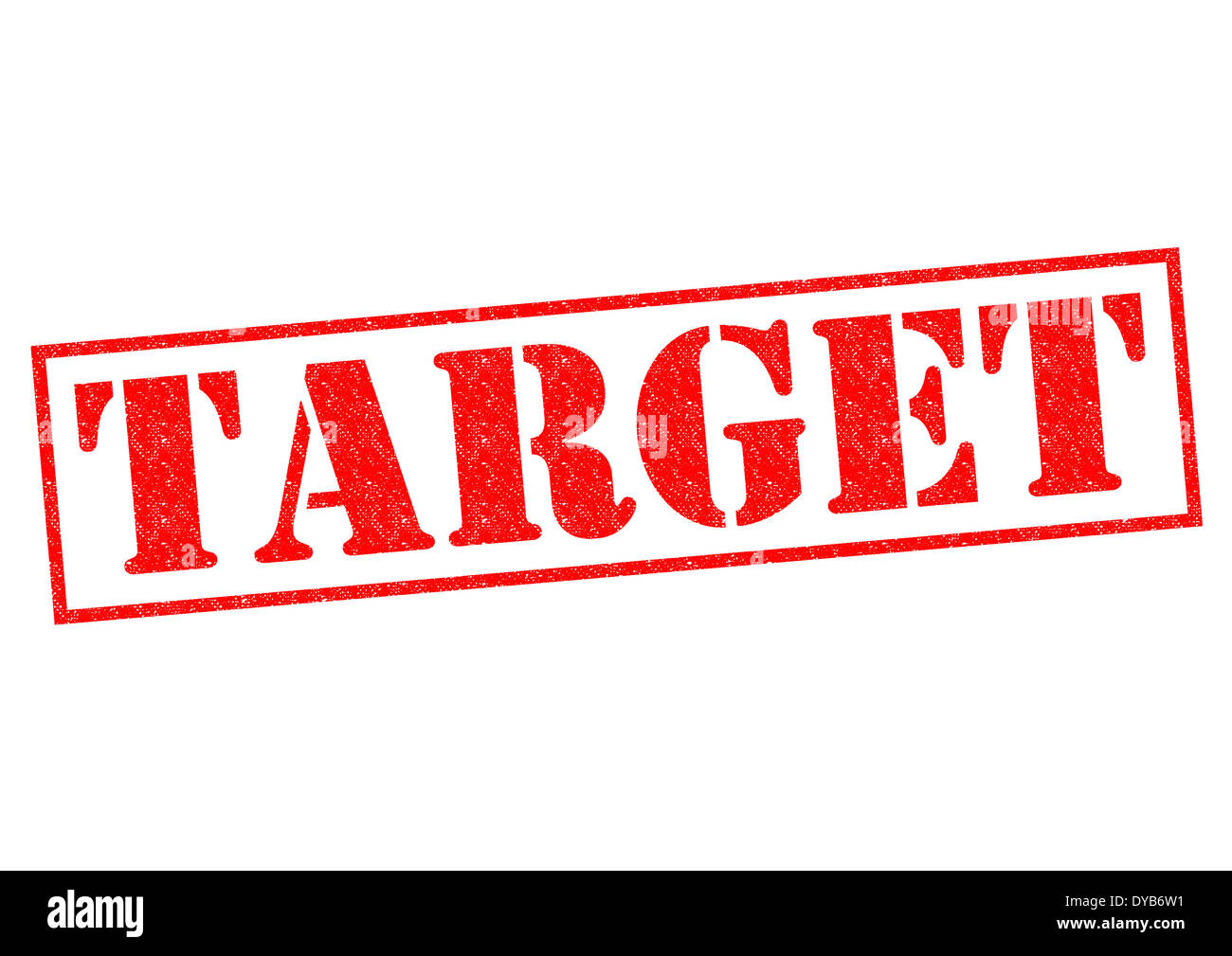 TARGET red Rubber Stamp over a white background Stock Photo Alamy
