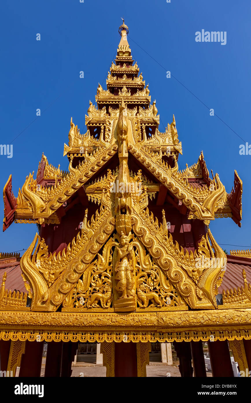 The Shwezigon Pagoda Stock Photo