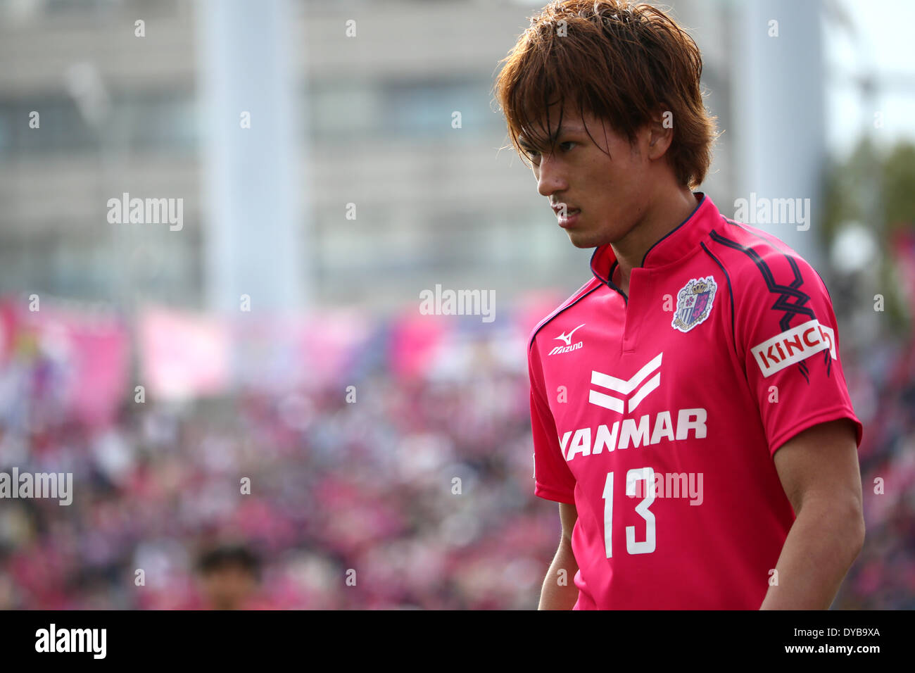 Osaka Japan 29th Mar 14 Takumi Minamino Cerezo Football Soccer 14 J League Division 1 Match