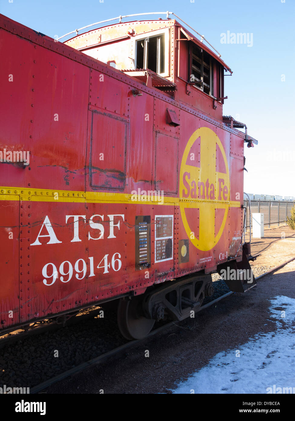 Yellow Caboose  Winter Garden Landmark Series