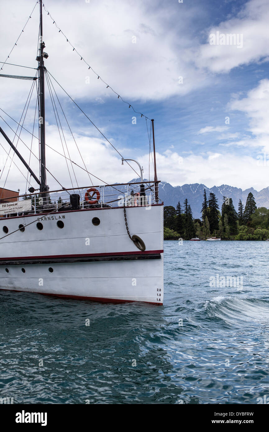 The TSS Earnslaw, Queenstown Stock Photo