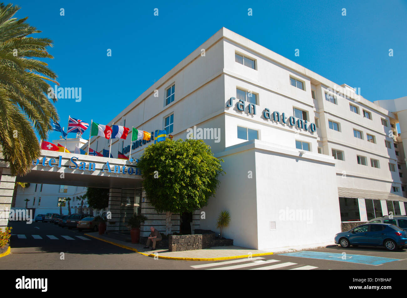 Hotel San Antonio, Puerto del Carmen, Lanzarote, Canary Islands, Spain,  Europe Stock Photo - Alamy