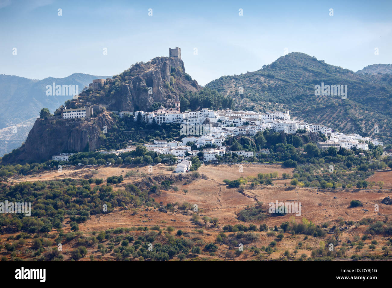 Zahara de la Sierra, Cadiz Stock Photo - Alamy