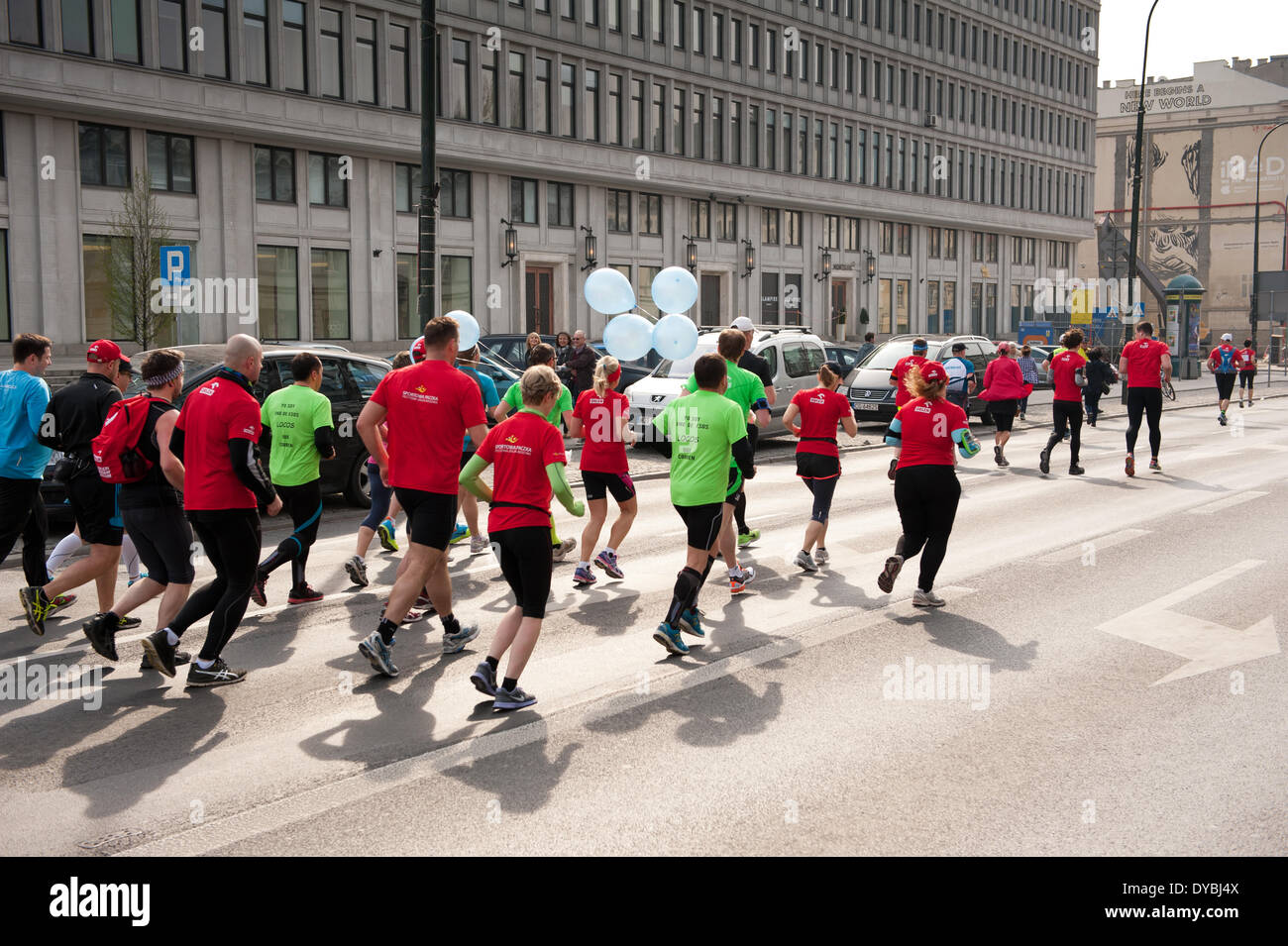 Official distance of 42 195 kilometres hires stock photography and