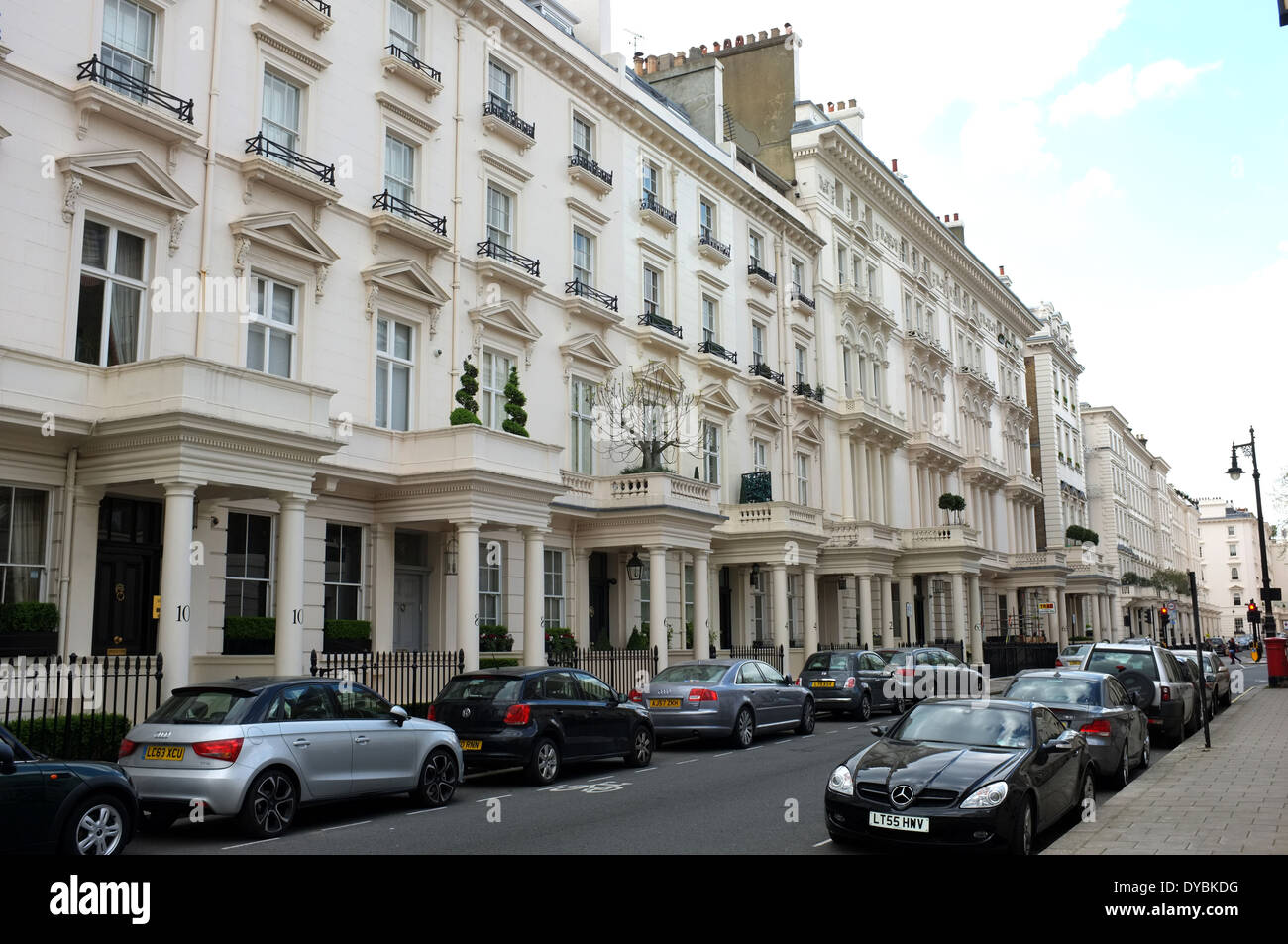 south eaton place city of westminster london sw1 uk 2014 Stock Photo