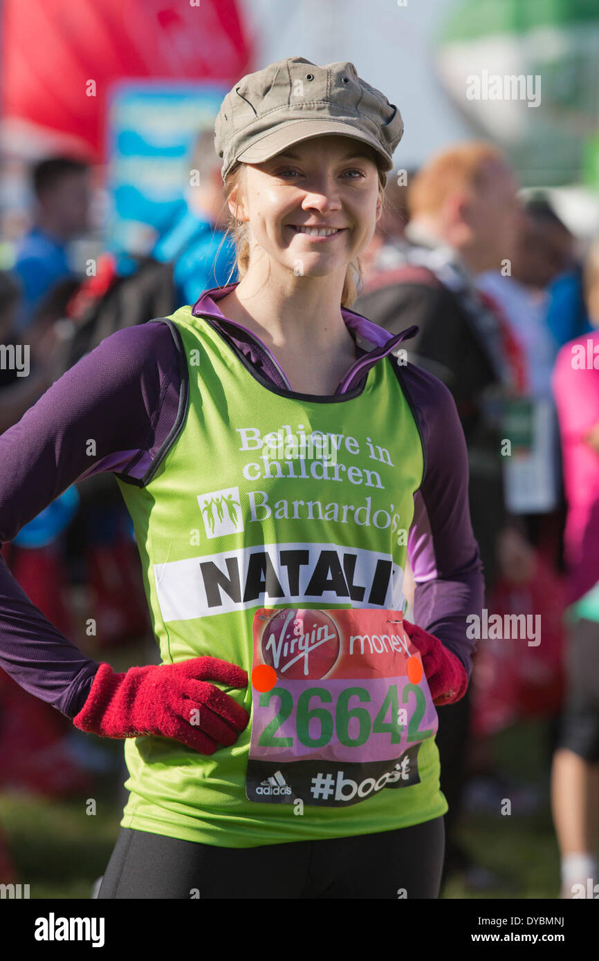 London Uk 13th Apr 2014 Actress Natalie Dormer Celebrities