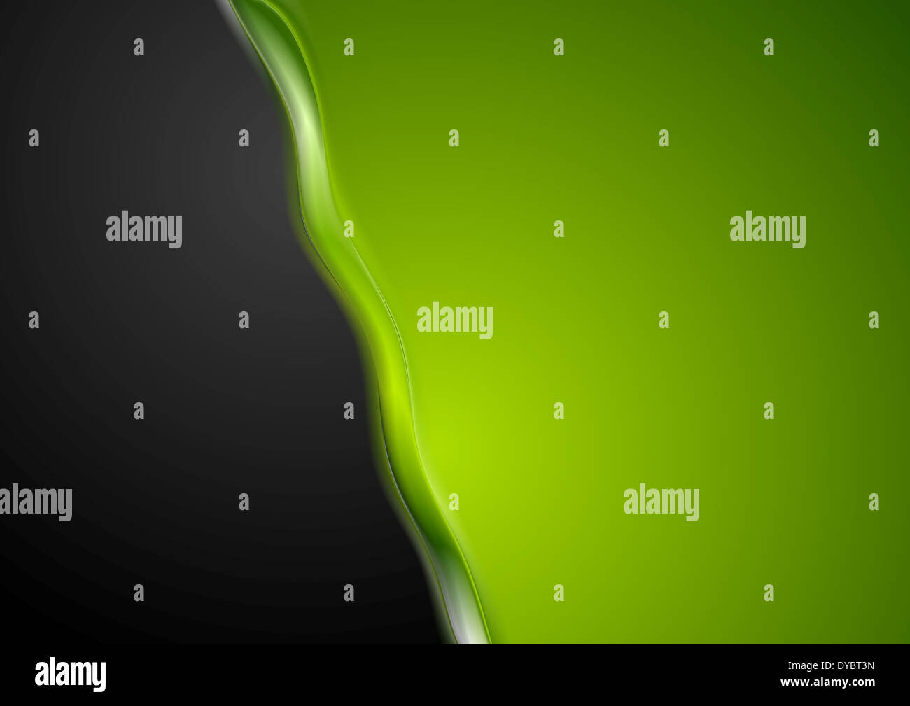 Abstract green black wavy pattern hi-res stock photography and images ...