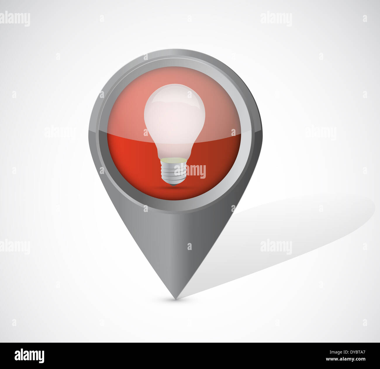 marking ideas illustration over a grey background Stock Photo Alamy