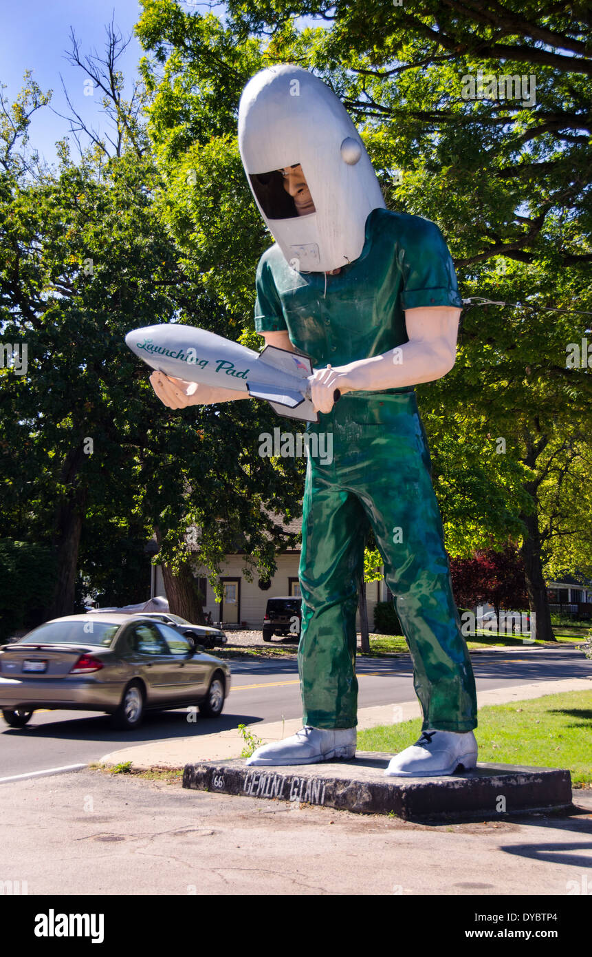 Illinois route 66 hires stock photography and images Alamy