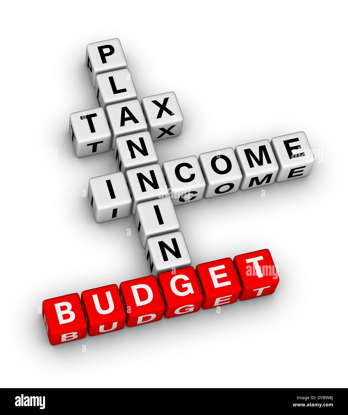 budget planning cubes crossword puzzle Stock Photo Alamy budget planning cubes crossword puzzle Stock Photo Alamy