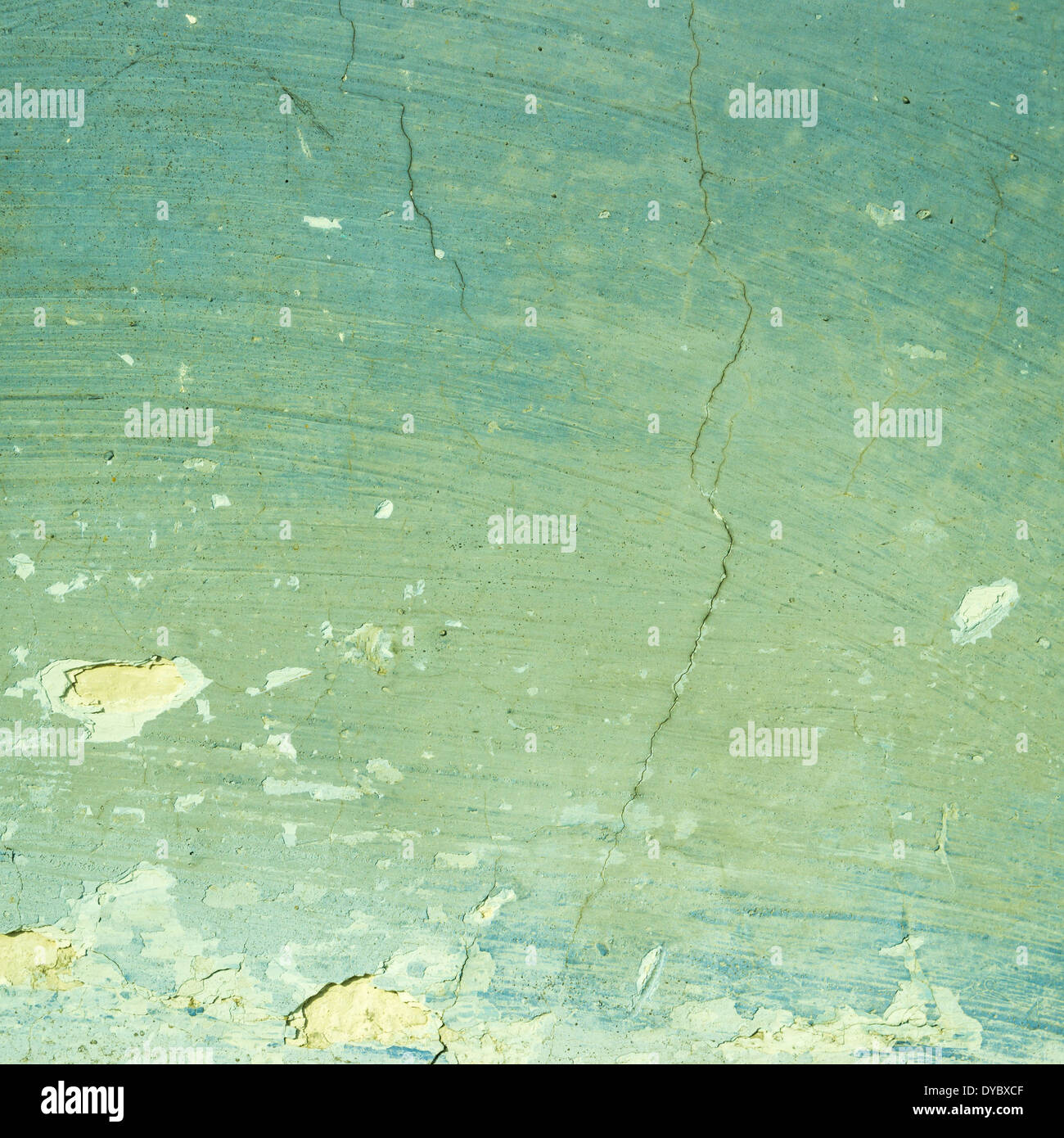 Green exposed concrete wall texture Stock Photo