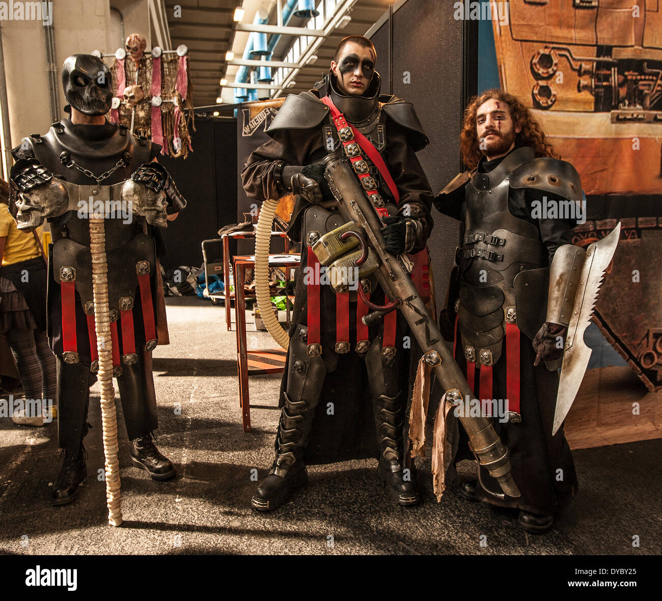 Turin, Piedmont, Italy. 13th April, 2014. Lingotto Fiere 13 April 2014 Torino Comics exhibition  Cosplay © Realy Easy Star/Alamy Stock Photo