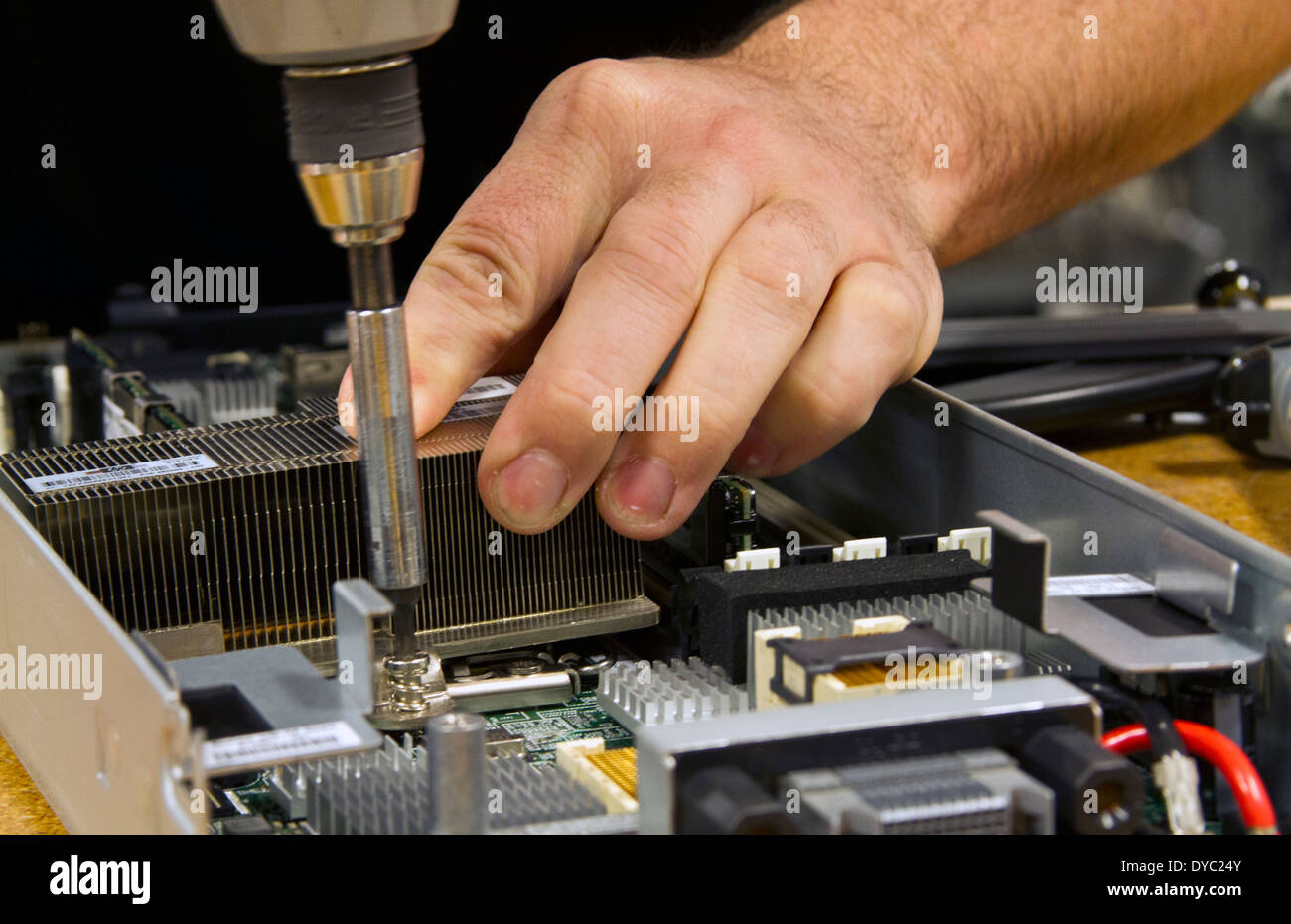 Computer Assembling Hi Res Stock Photography And Images Alamy