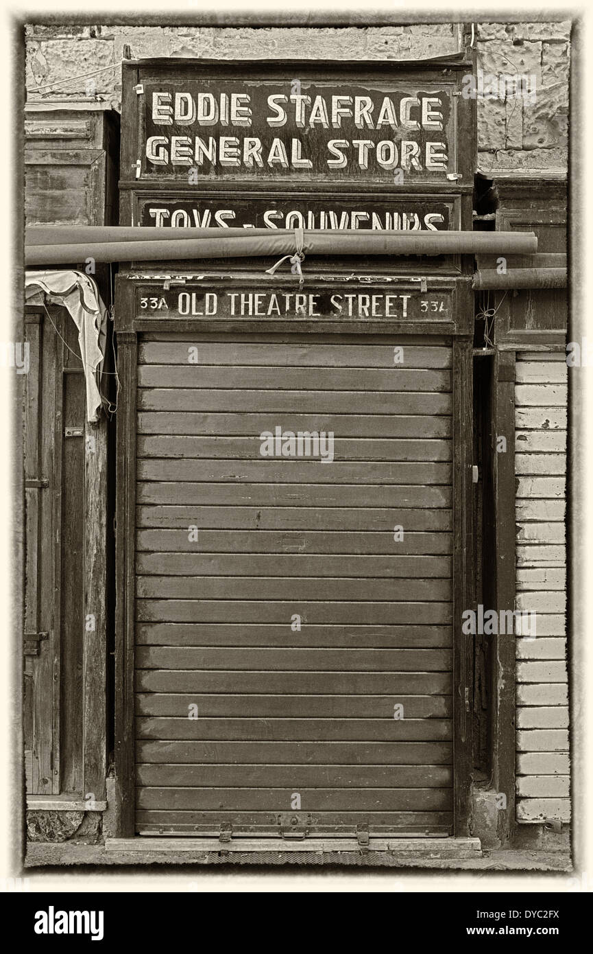 Antique doorway in Black and White Stock Photo - Alamy