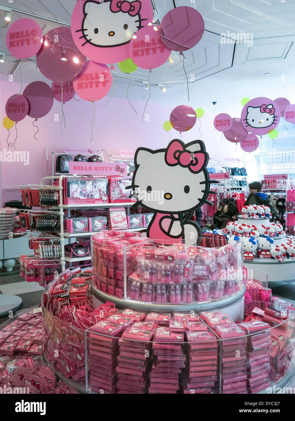 NYC: Sanrio  Hello kitty store, Toy store design, Sanrio