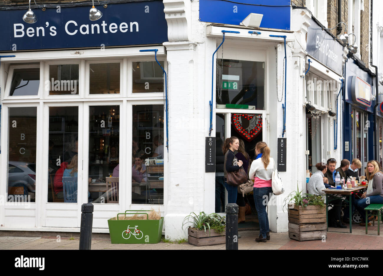 Ben's Canteen on St John's Hill in Wandsworth - London SW11 - UK Stock Photo