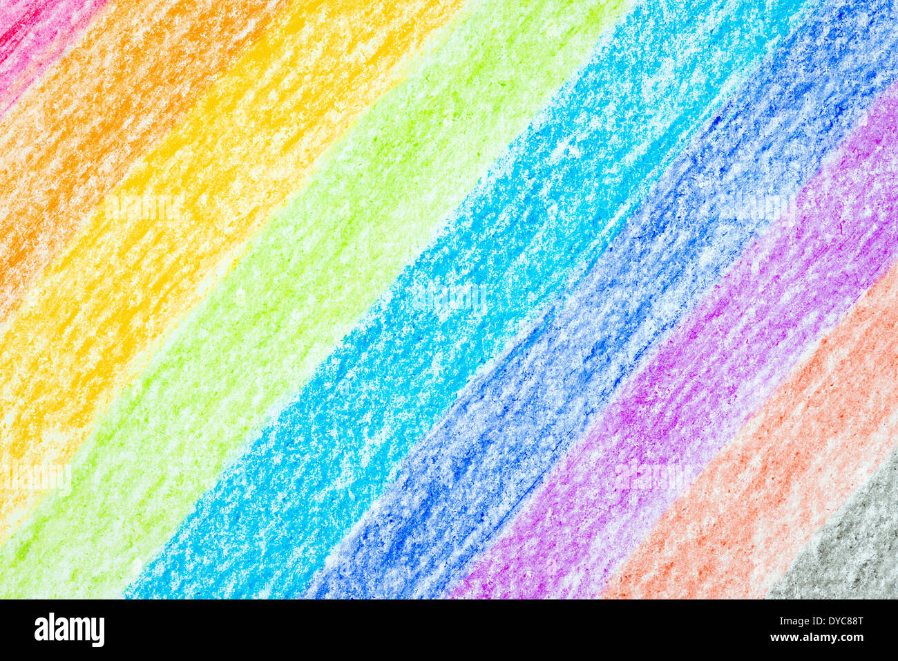 Pencil color rainbow background Stock Photo - Alamy