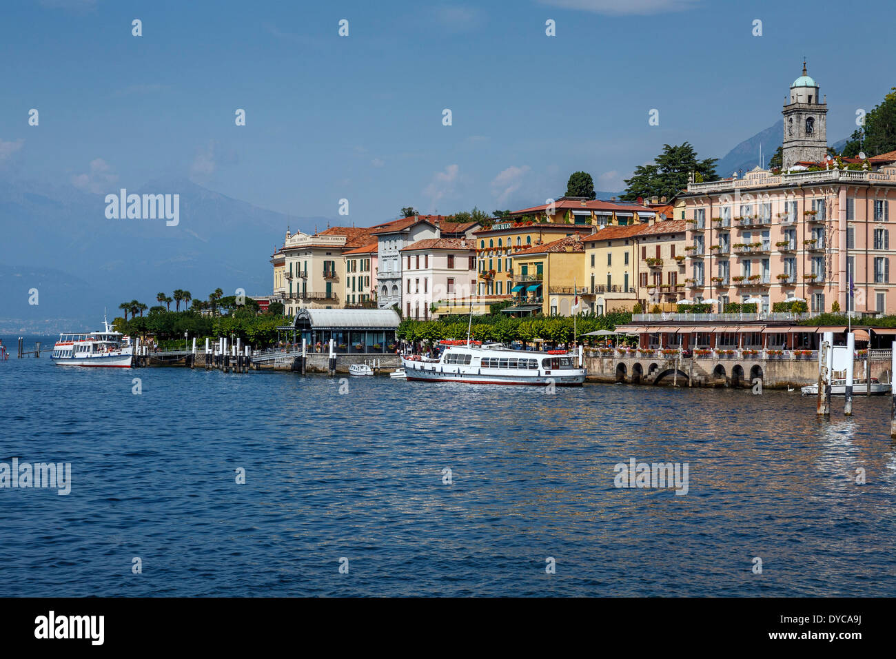 Lakeside Hotels, Bellagio, Lake Como, Italy Stock Photo Alamy