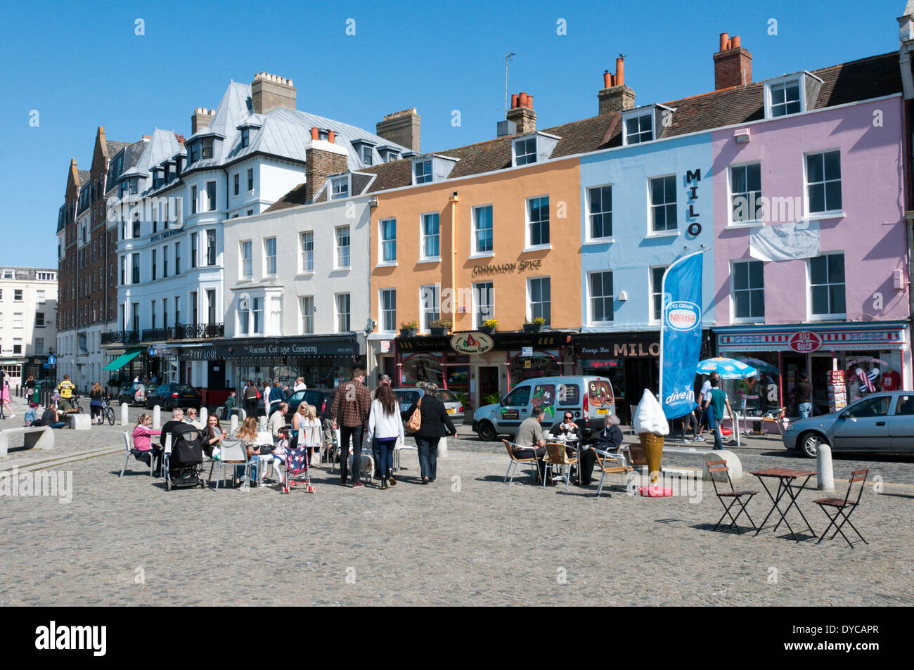 Colourful buildings in Margate Old Town Stock Photo 68498719 Alamy