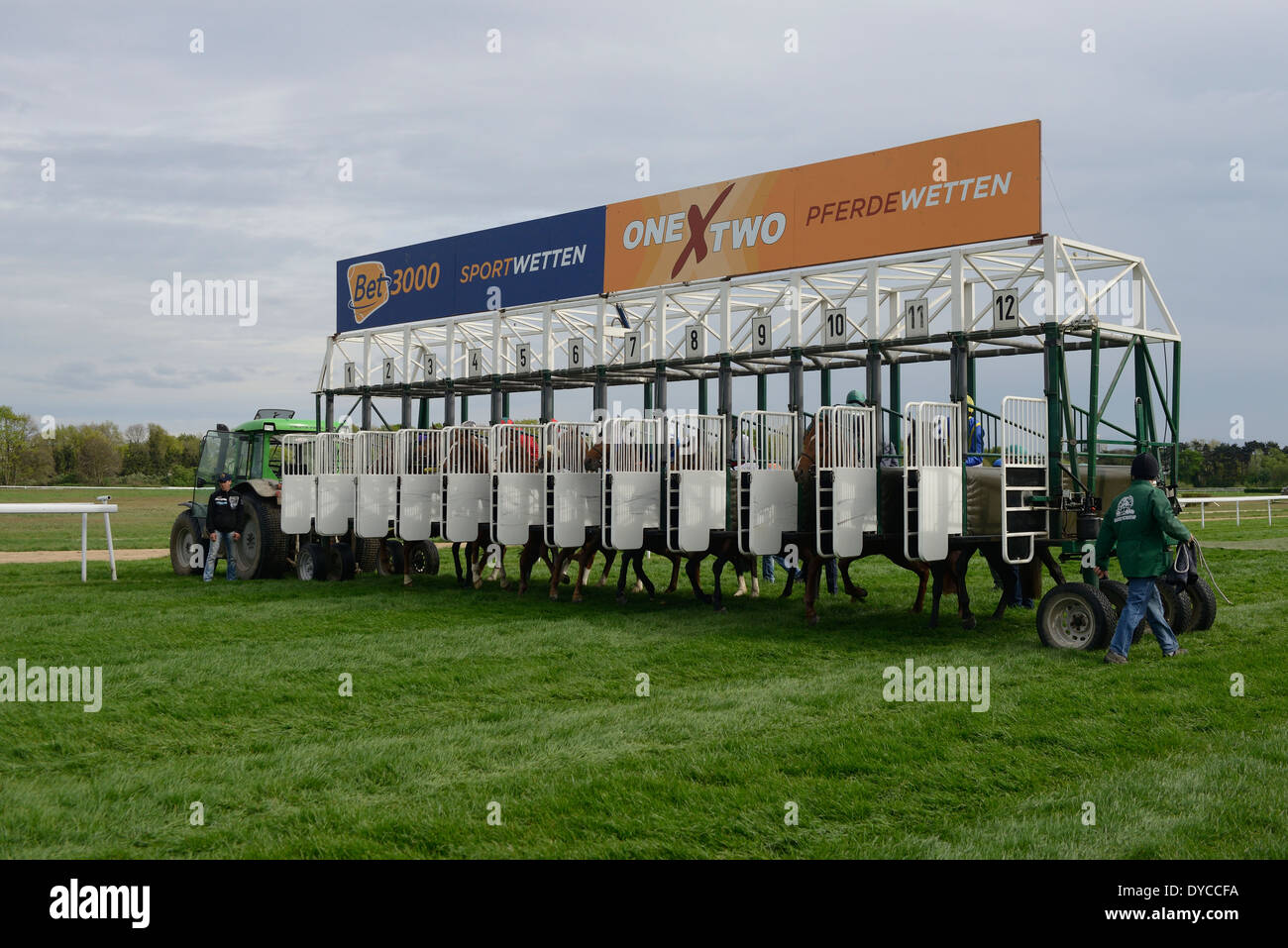 The CologneWeidenpesch Racecourse (Galopprennbahn KölnWeidenpesch) in