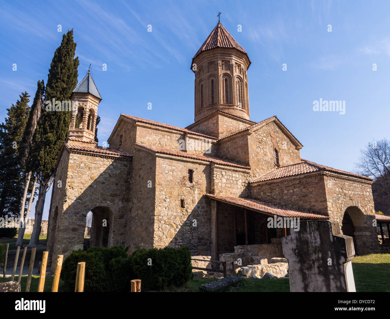 Ikalto cathedral in Kakheti region, Georgia Stock Photo