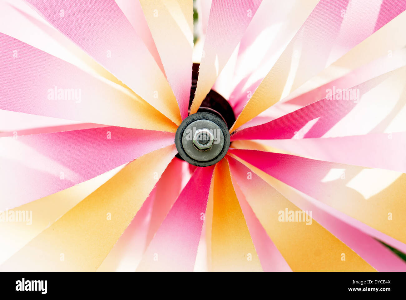 Shiny spinning colorful pinwheel on the wind Stock Photo Alamy