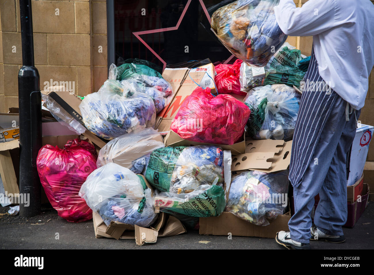 Pile Rubbish Street High Resolution Stock Photography and Images - Alamy