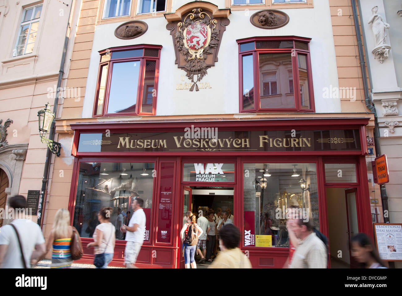 Wax Museum Voskovych Figurin, Prague, Czech Republic, Europe Stock Photo Alamy