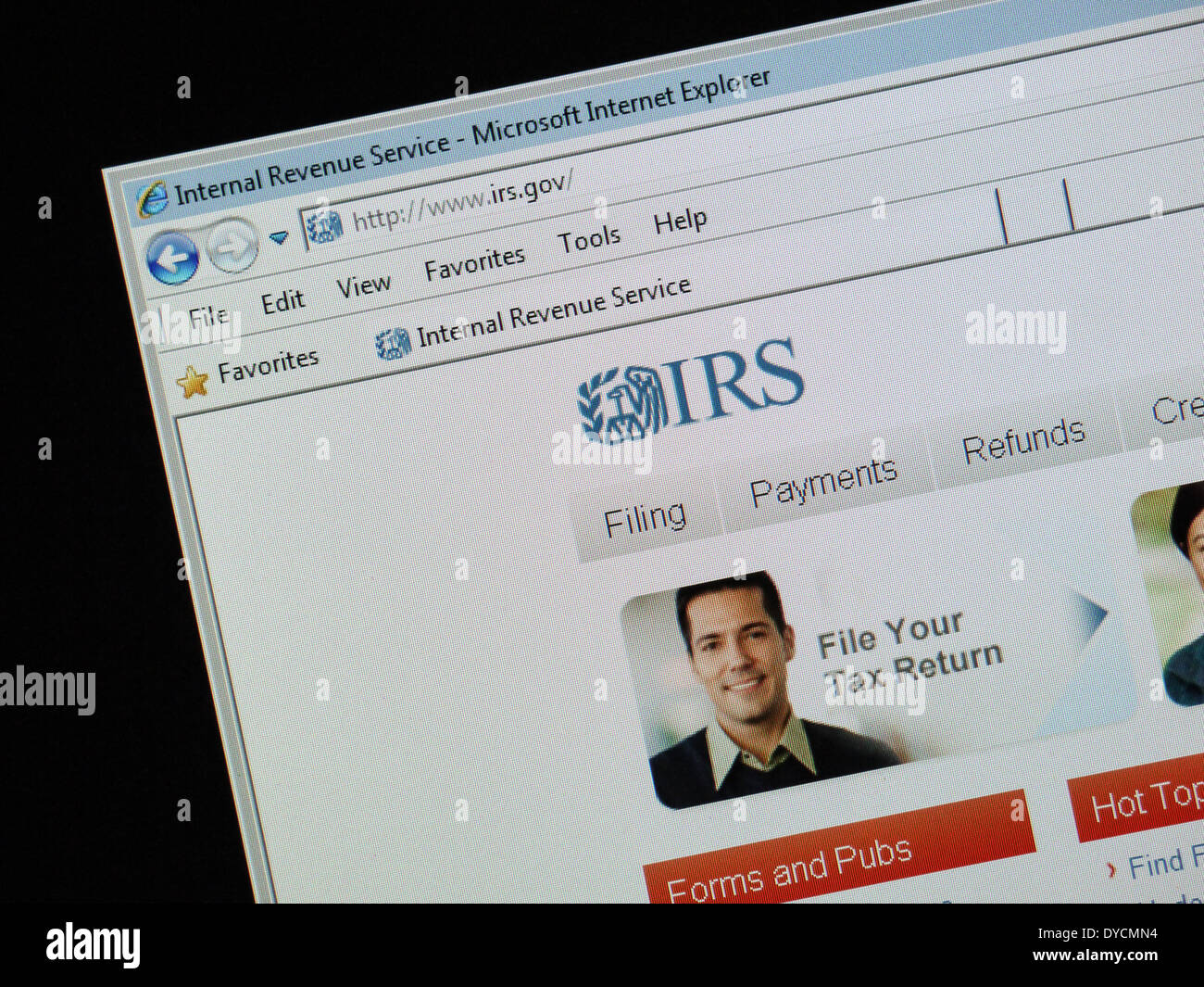 internal revenue service irs Stock Photo