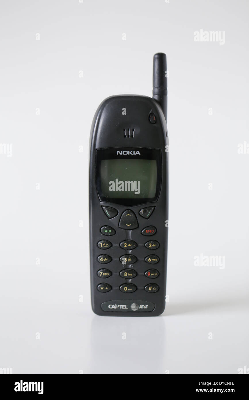 old nokia cell phone Stock Photo