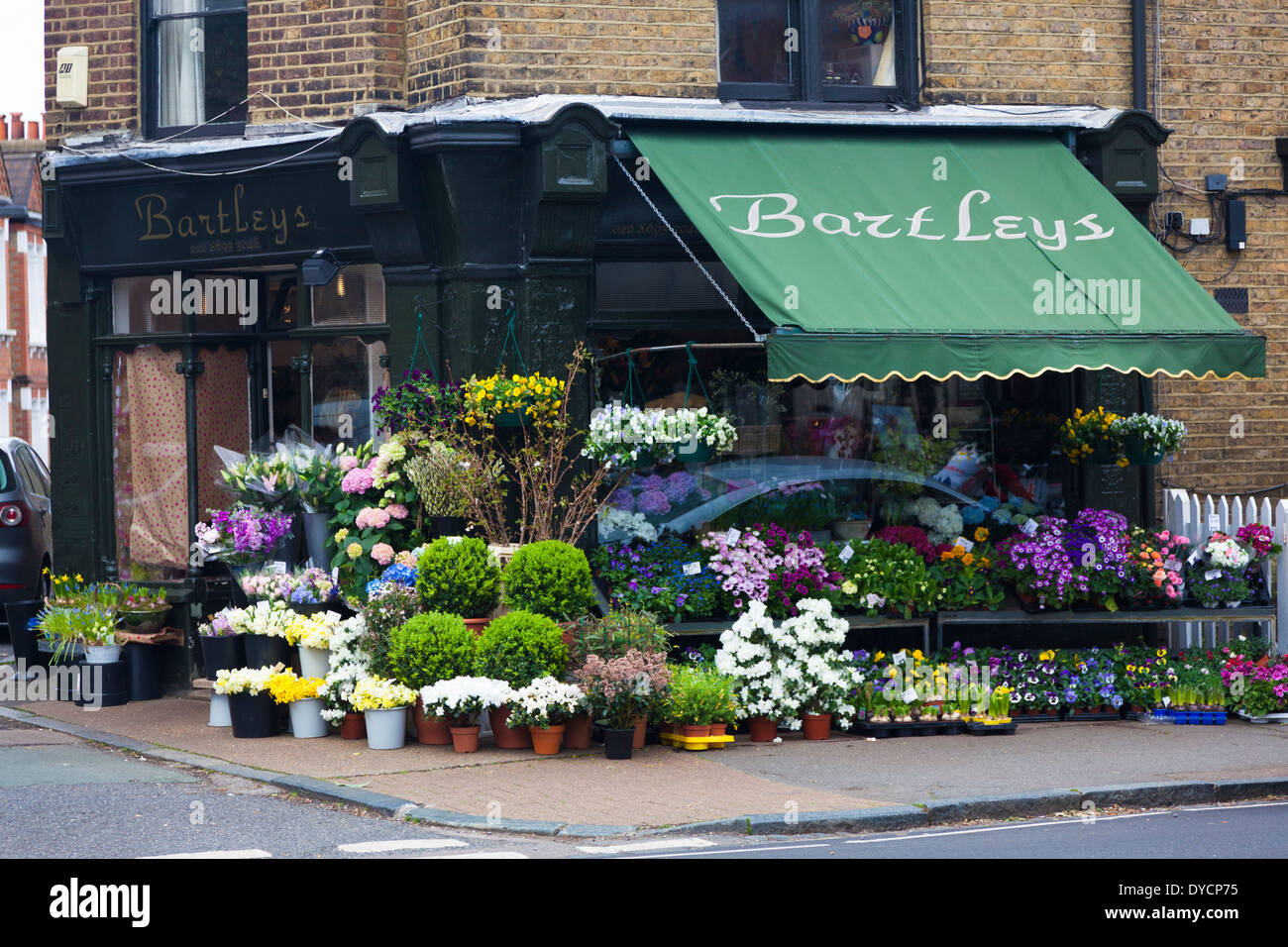 Bartleys Florest, shop, Dulwich Village, London, UK Stock Photo