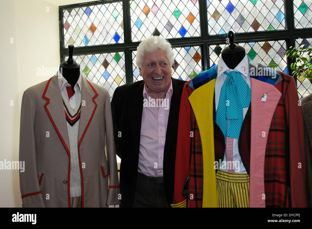 Tom Baker attends the launch for The Horror Channel season of Doctor Who on 14/04/2014 at The Ivy Club, London. The Horror Channel will broadcast 30 stories from the classic series which ran from 1963 to 1989  featuring the first seven Doctors, starting with Hartnell and concluding with Sylvester McCoy. Persons pictured: Tom Baker.  Picture by Julie Edwards Stock Photo