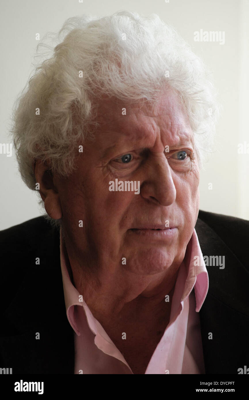 Tom Baker attends the launch for The Horror Channel season of Doctor Who on 14/04/2014 at The Ivy Club, London. The Horror Channel will broadcast 30 stories from the classic series which ran from 1963 to 1989  featuring the first seven Doctors, starting with Hartnell and concluding with Sylvester McCoy. Persons pictured: Tom Baker.  Picture by Julie Edwards Stock Photo