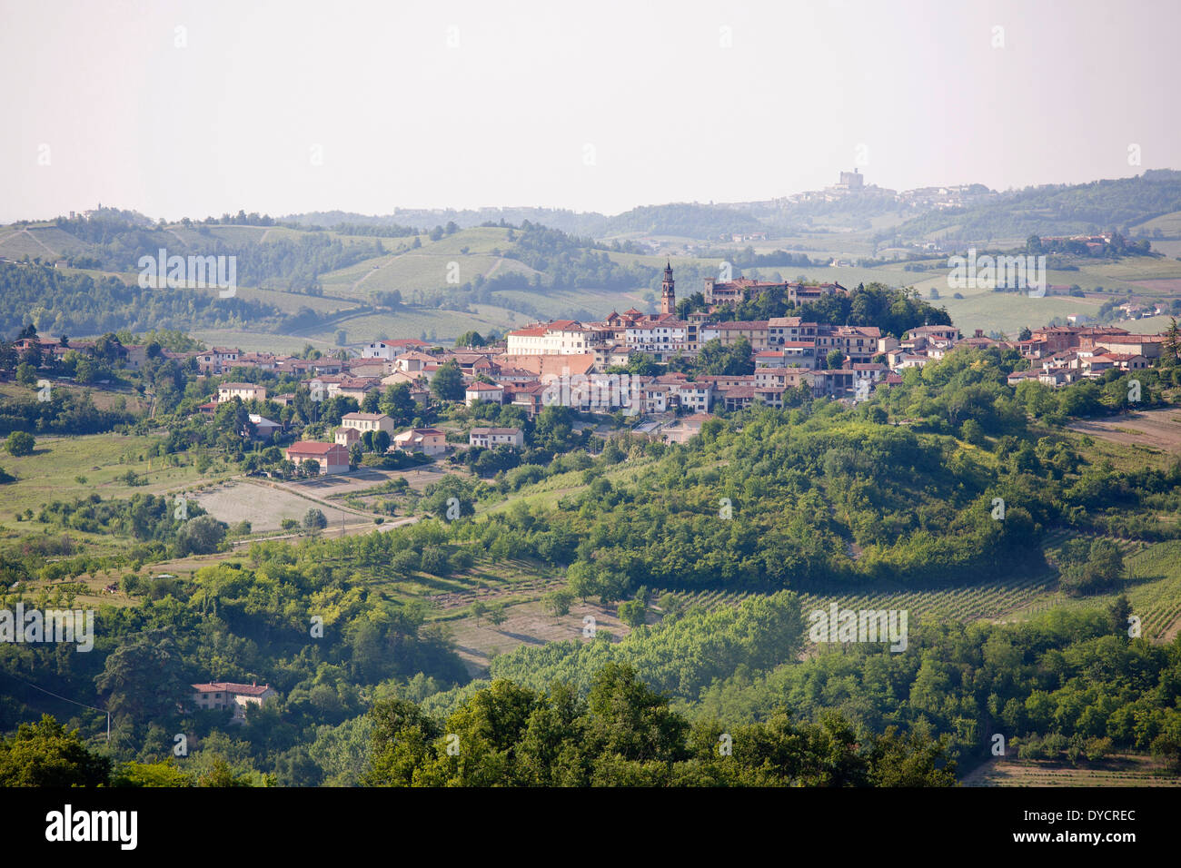 rosignano monferrato, monferrato, piemonte, italy, europe Stock Photo