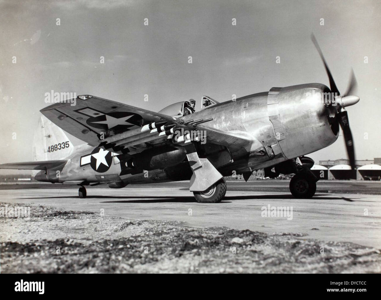 Oscar Perdomo, a distinguished P-47N ace, served with the 464th