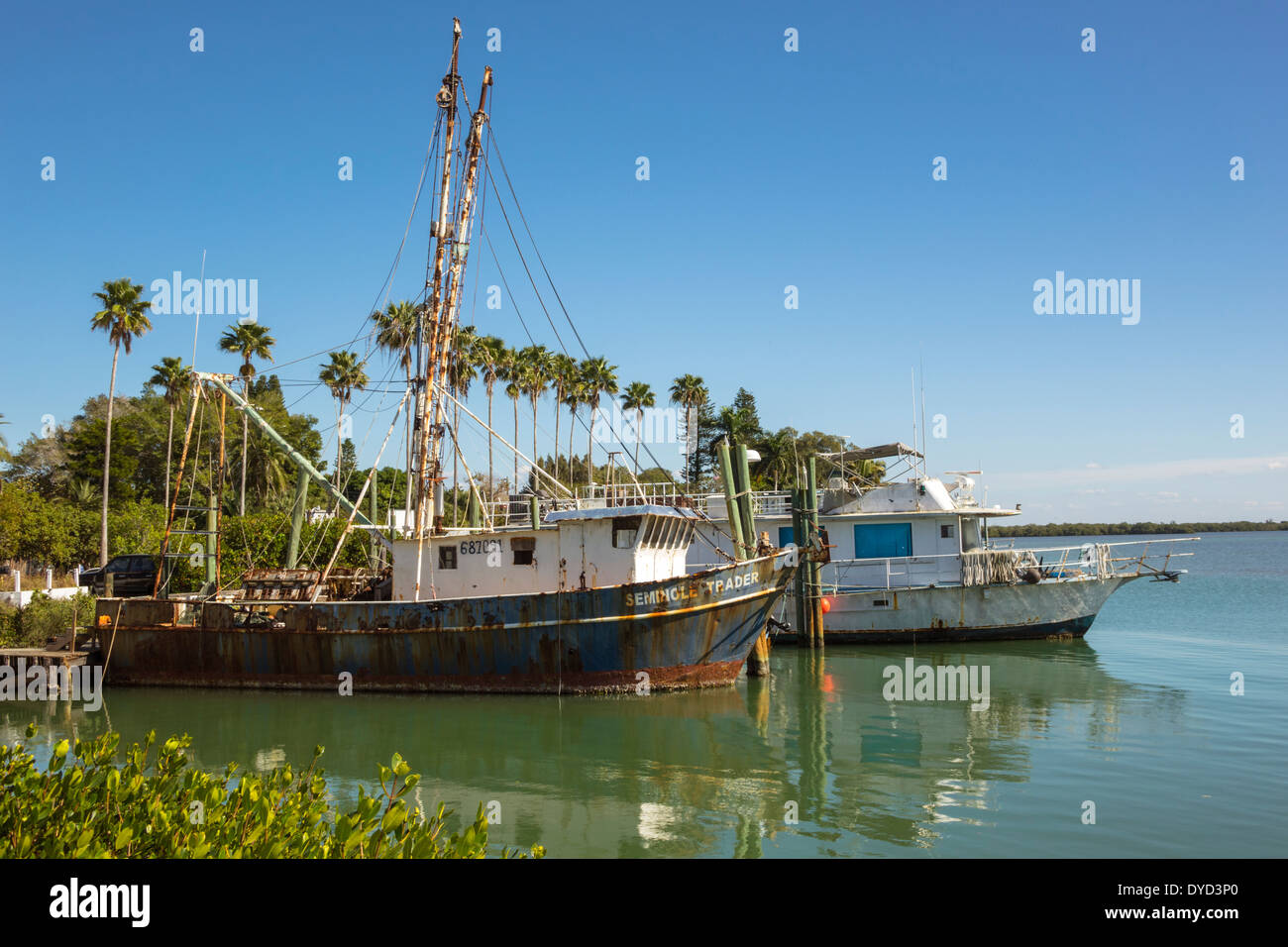 Boat dock florida placida hires stock photography and images Alamy