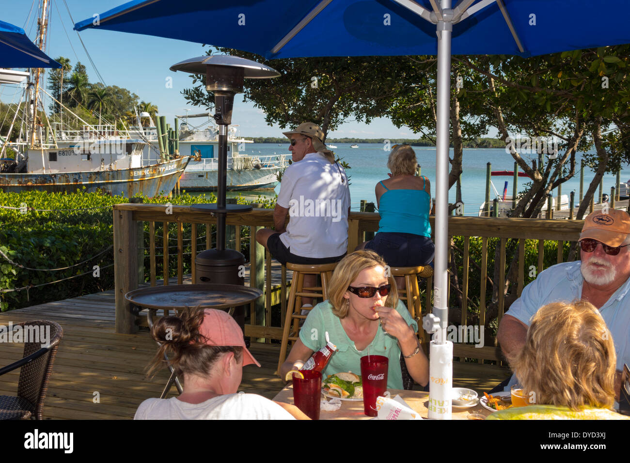 Port Charlotte Florida Harbor Placida Fishery Restaurant restaurant Stock Photo 68515290 Alamy