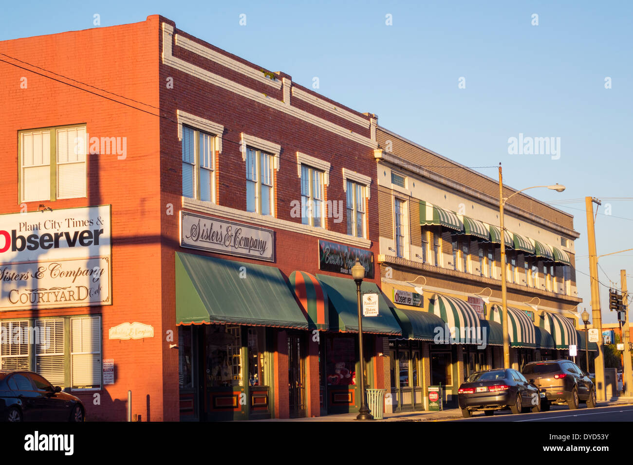 Florida Plant City,East Reynolds Street,businesses,district,historic