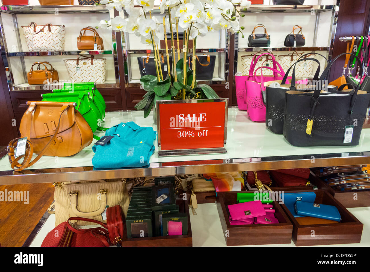 Orlando Florida,Premium Outlets,shopping shopper shoppers shop shops market  markets marketplace buying selling,retail store stores business businesses  Stock Photo - Alamy