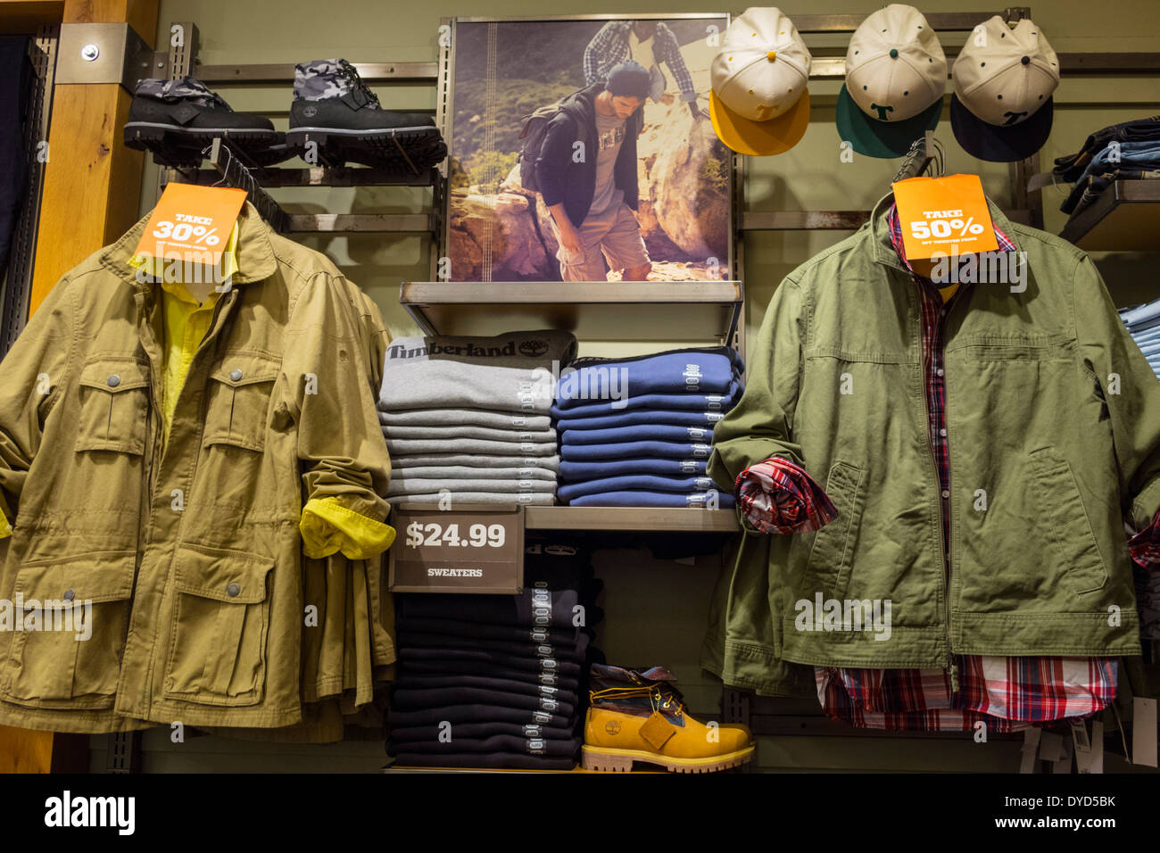 Timberland shop hi-res stock photography and images - Page 2 - Alamy